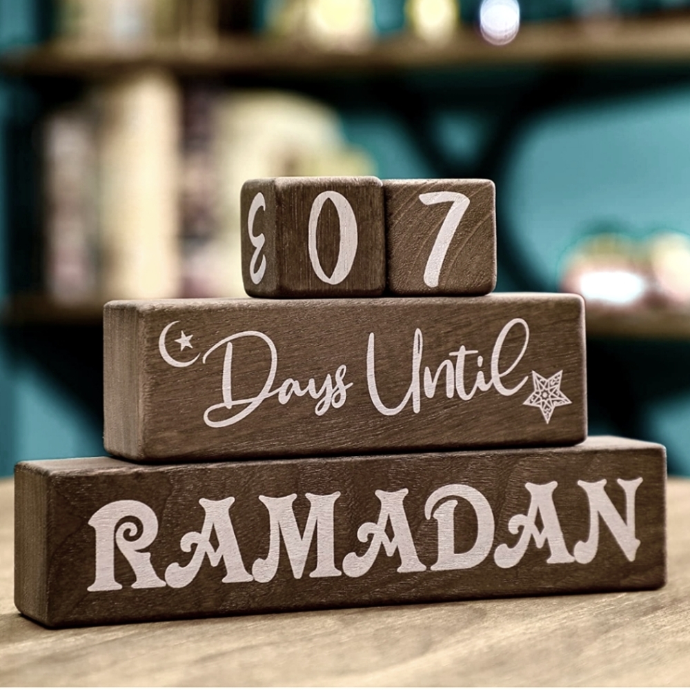 Ramadan Calendar Blocks